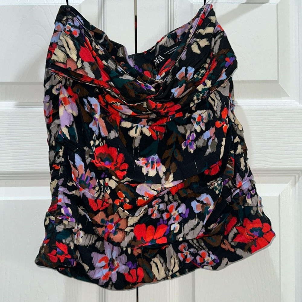 Zara ruffled skirt XS